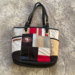 San Fransisco 49ers Patchwork Tote Bag 