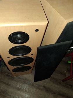 Floor Standing Tower Speakers Pair
