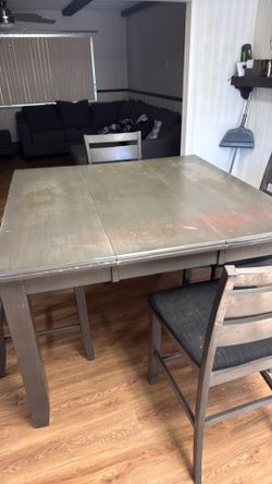 Table and chairs