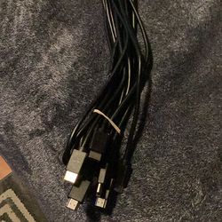 HDMI cables 5 pack length 10 feet new black