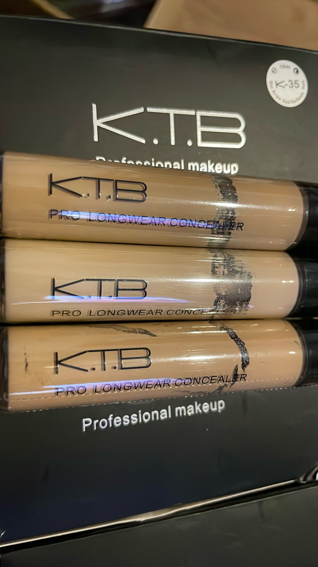 KTB Proffessional Makeup Concealer 3 different tones