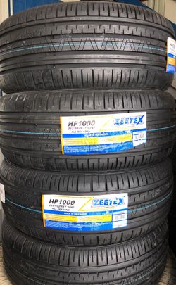 Brand new set of tires mounted n balance 215/55/17