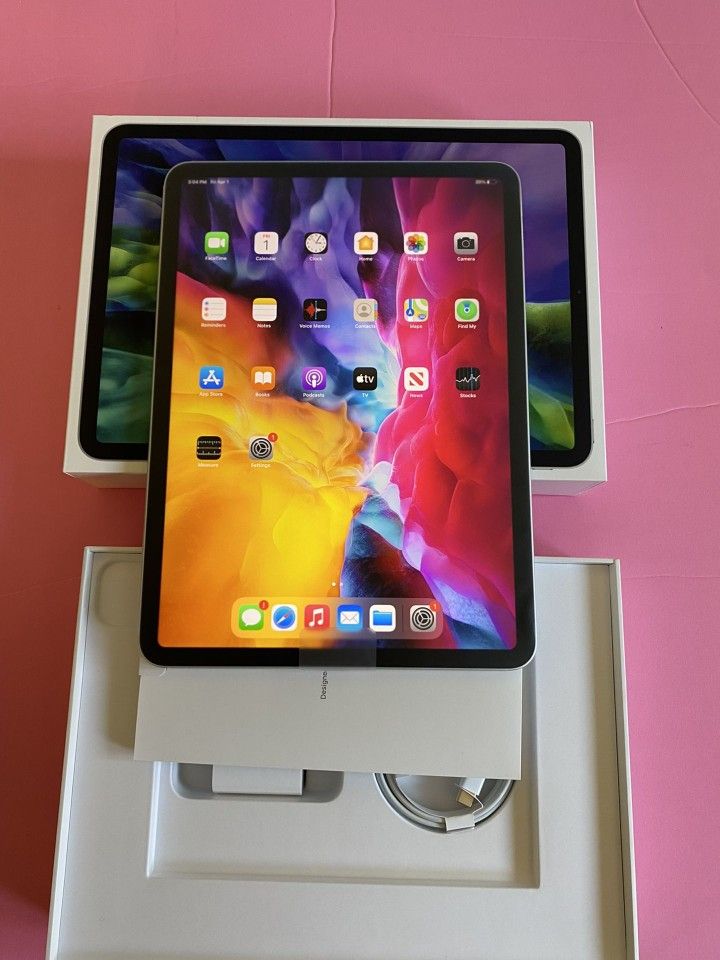 NEW APPLE IPAD PRO 11" INCH 2ND GEN 256GB CELLULAR + WIFI + WARRANTY