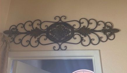 Decorative Metal Scroll Wall Art