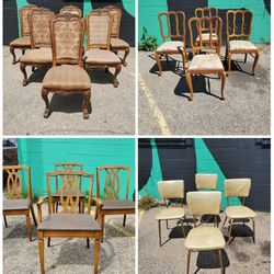 4 Sets of Dining Chairs 