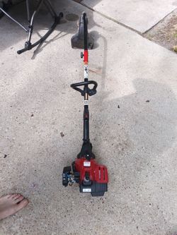 Troy bilt curved shaft string trimmer