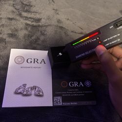 VVS1 1ct moisanite ring