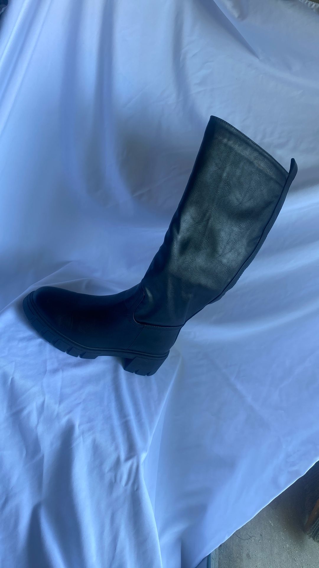 Lady Boots/Black-Dino-1