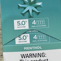 Vuse 4 Pack 5%…… Full Box … $85