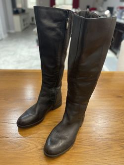 $40!! Franco Sarto Real Leather Boots( Size 6.5)