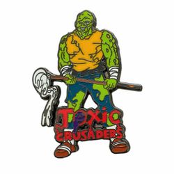 Toxic Avengers Crusaders Cartoon Toy Lapel Pin