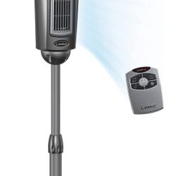 Lasko 2535 52" Oscillating Pedestal Fan, 52 Inch, Silver Gray
