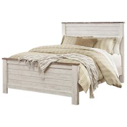 Wood Panel King Headboard