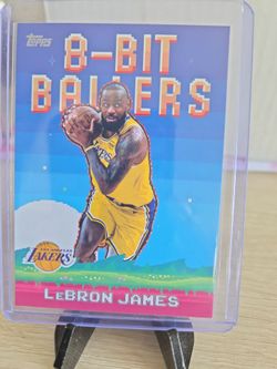 Lakers  LeBron  James  Insert  Card