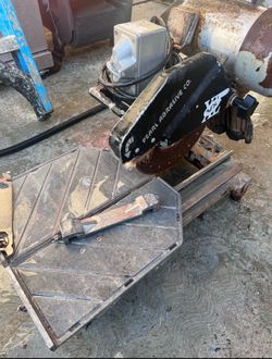 Tile pearl saw machine