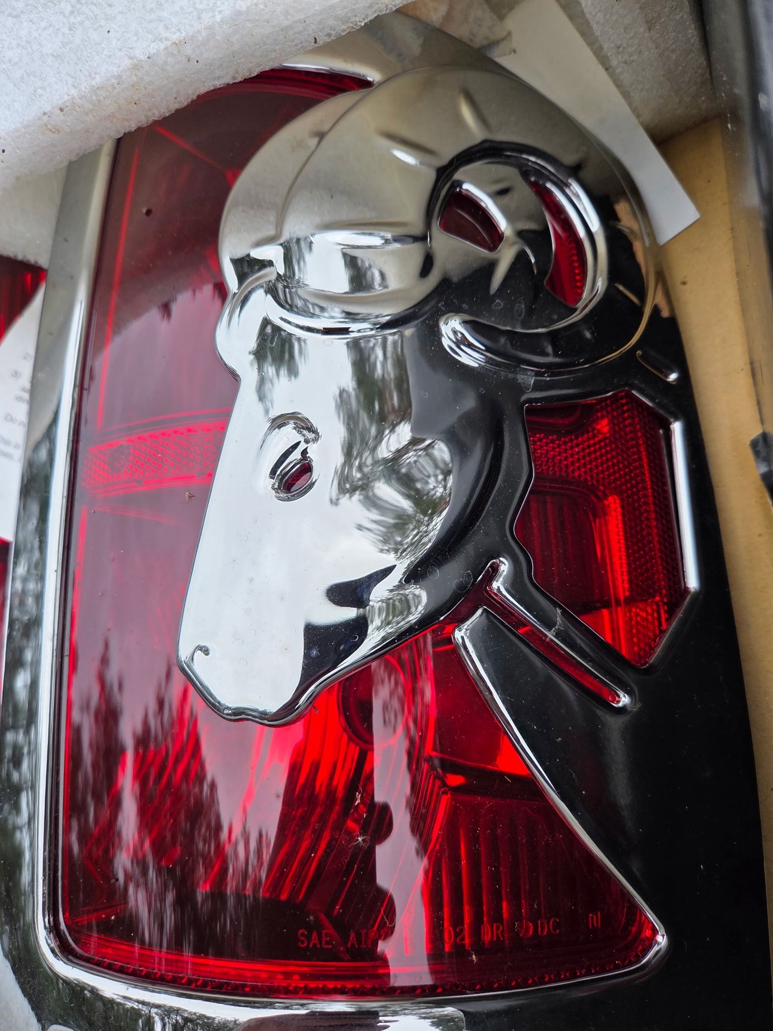 Ram Tail light Covers