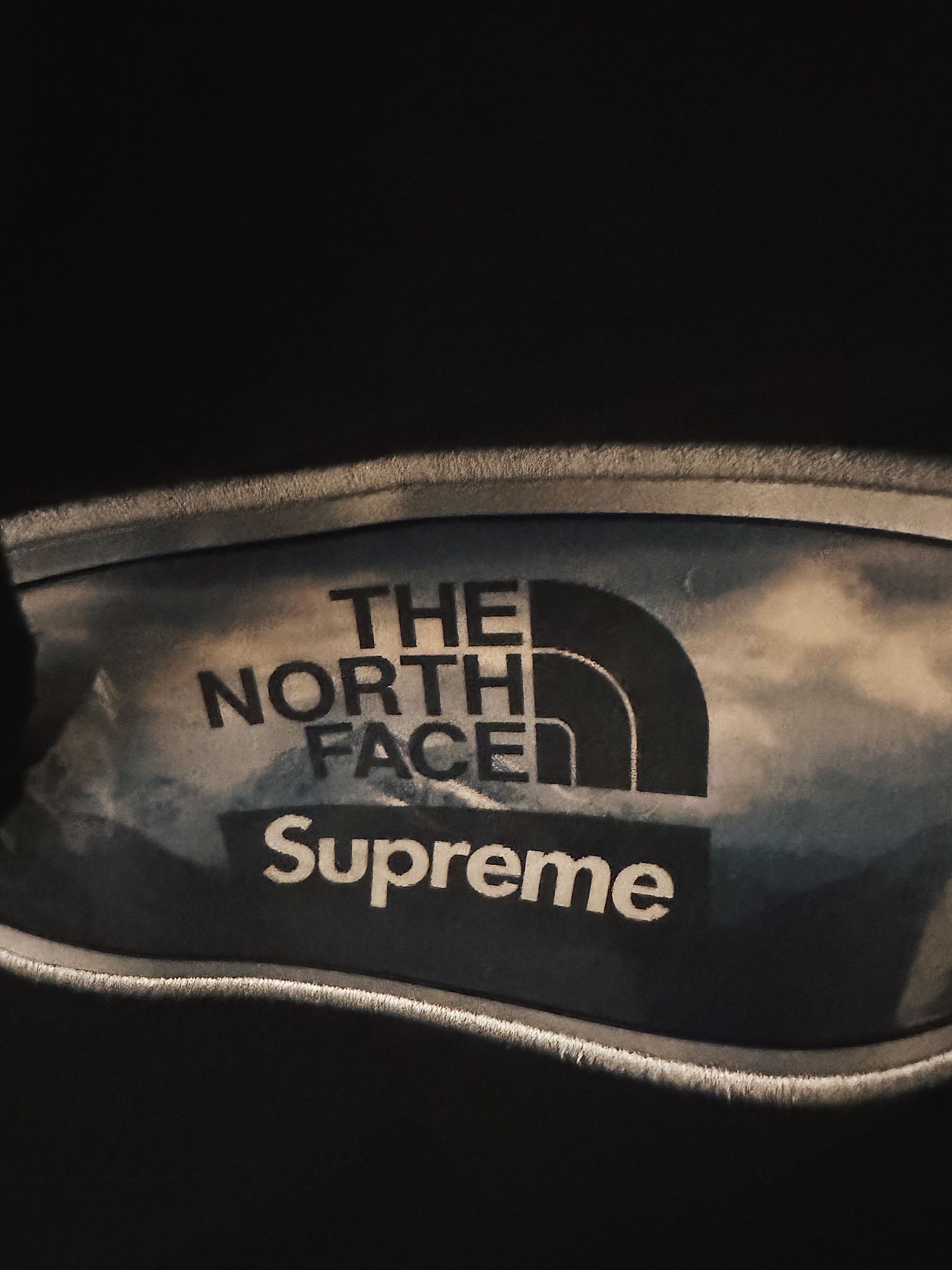 Supreme North Face Holographic Box Logo Hoodie