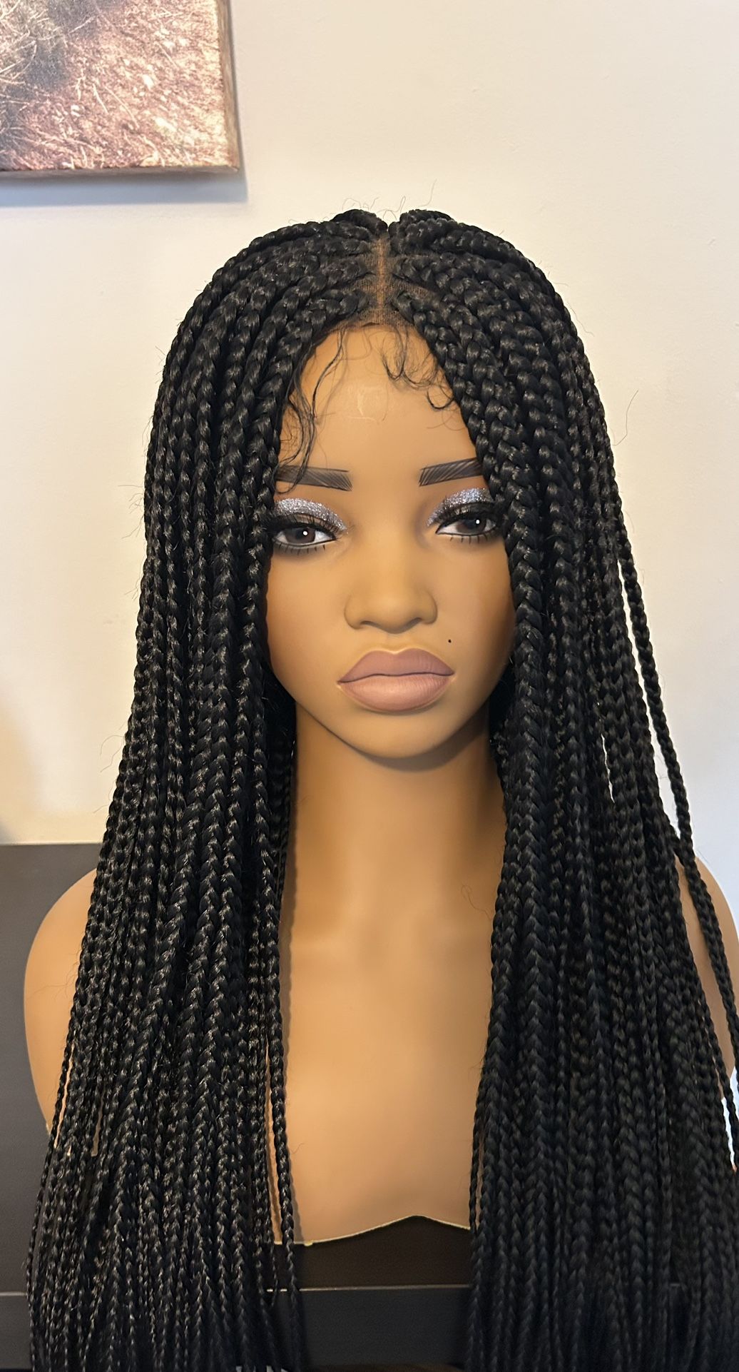 Long Full Lace Braided Wig 