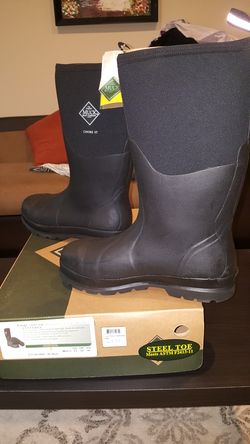 Muck boots steel toe chore work boots rubber size 13 new