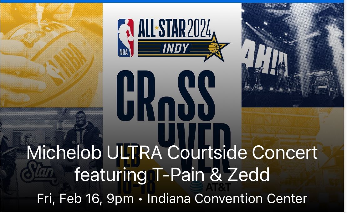 Zedd and T-Pain NBA All Star Concert