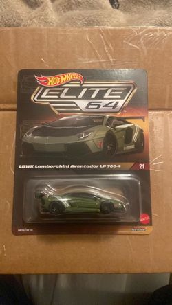 HOT WHEELS ELITE 64 LBWK LAMBORGHINI AVENTADOR LP700-4 #21 1:64 JNF04