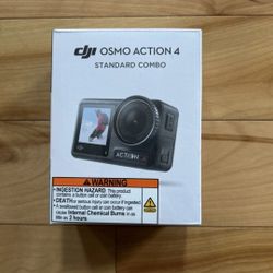 DJI Osmo action 4 4k action camera standard bundle 