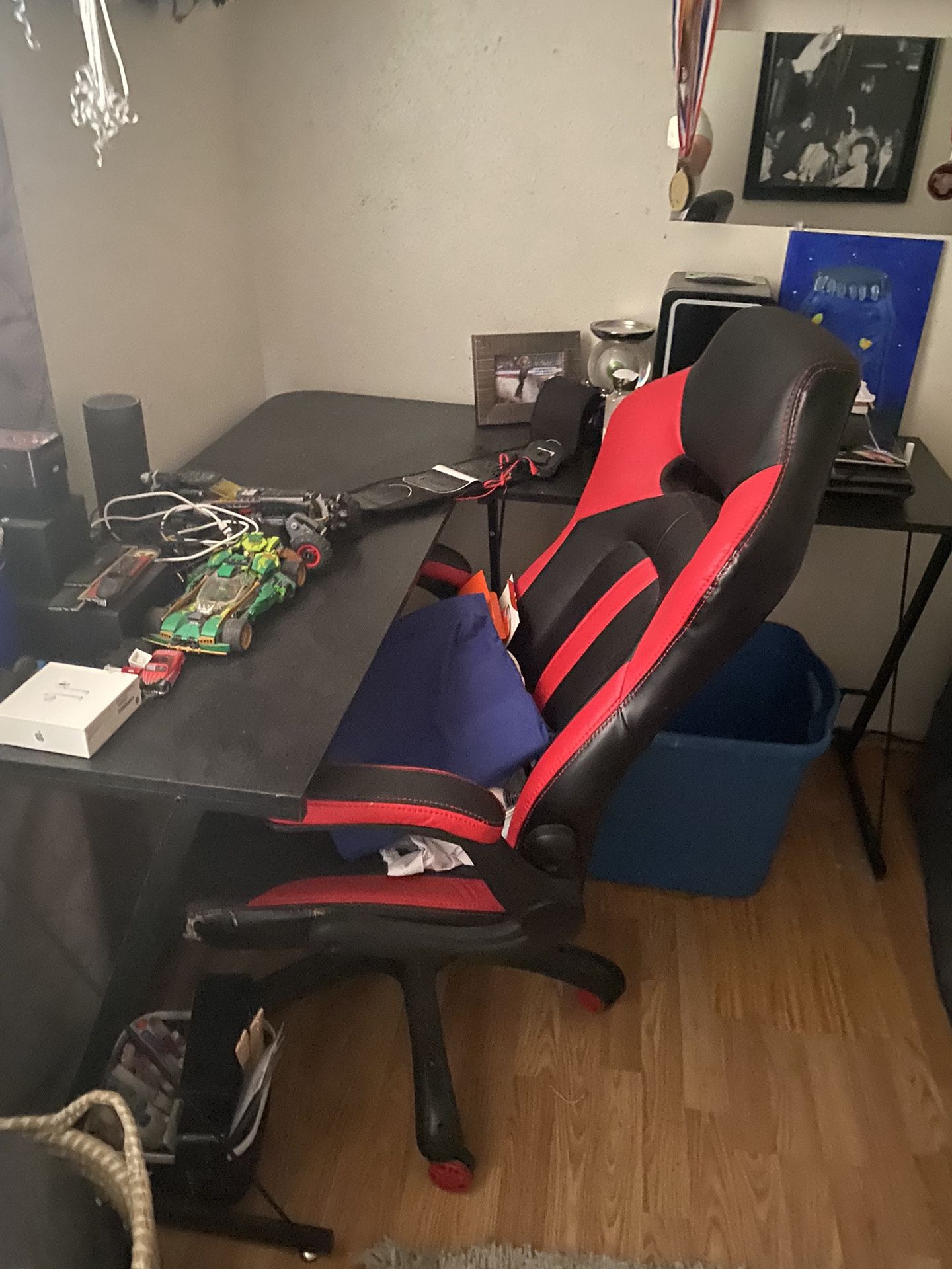 Desk And Gaming Chair