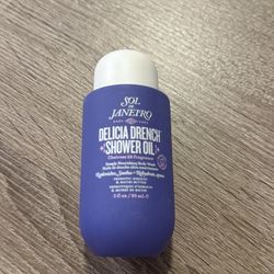 New Sol De Janiero Dilicia Drench Shower Oil 