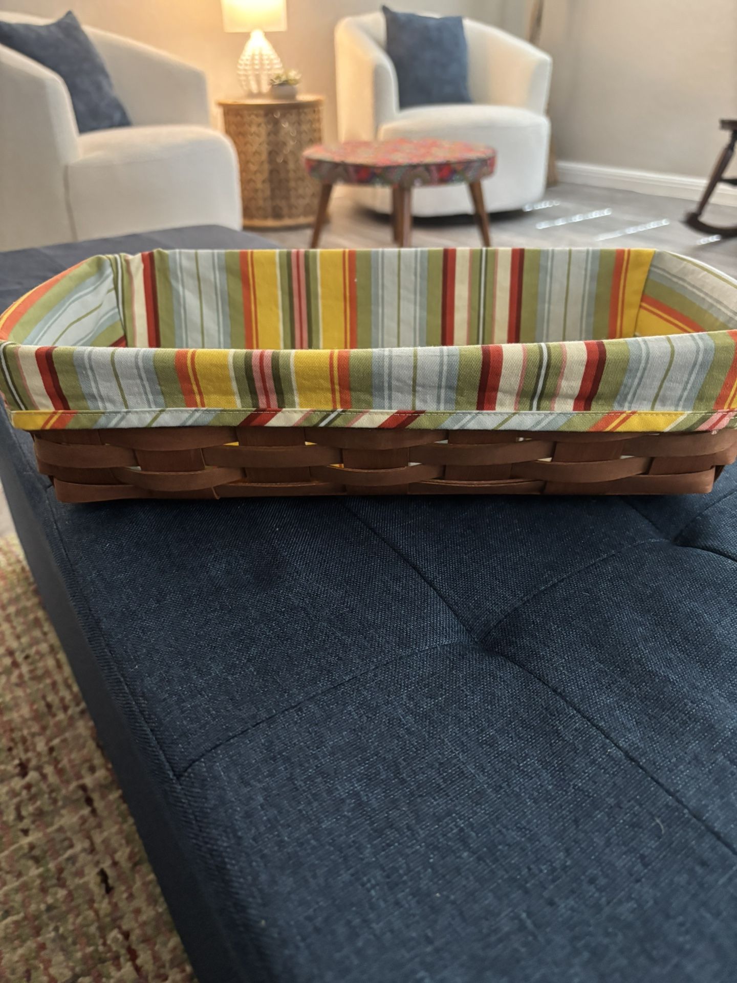 Longaberger Basket 2008 Basket And Liner
