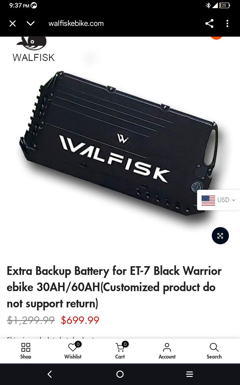 Extra Large Ebike Battery