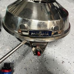 Magma Stainless Steel Marine Grill (With 2 Types Of Stands And Bag )