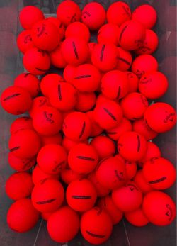 Golf balls callaway red