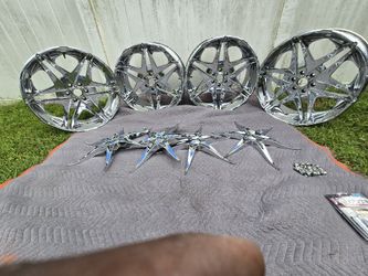 24 INCH DUB RIMS