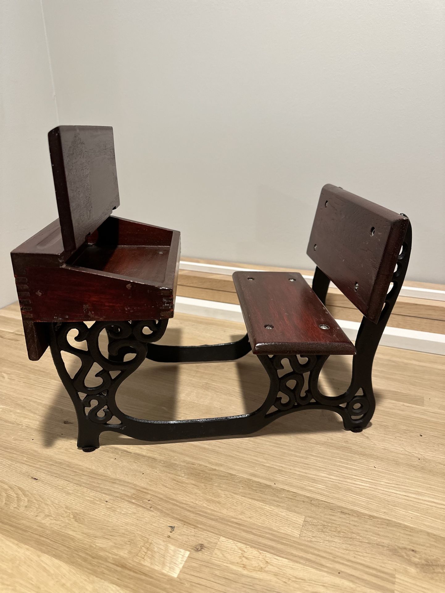 American girl doll wooden desk