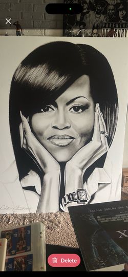 Huge Print of Michelle Obama