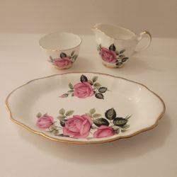 Gorgeous Rose China Tea Accent Set 