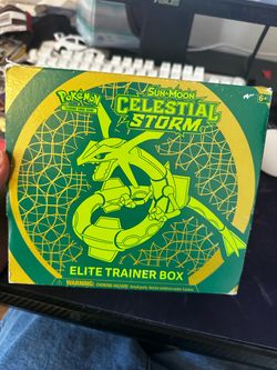 Celestial Storm Etb (Empty) W/ Sleeves, Dividers and Dice,