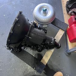 Power glide Tranny With Torque Converter 