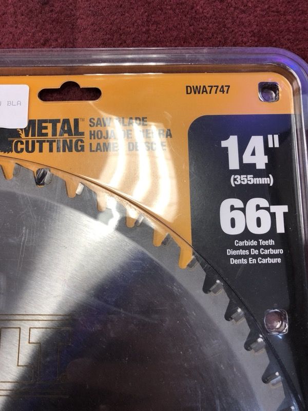 Dewalt metal saw blade