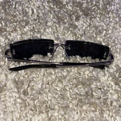 Black Lens Sunglasses 