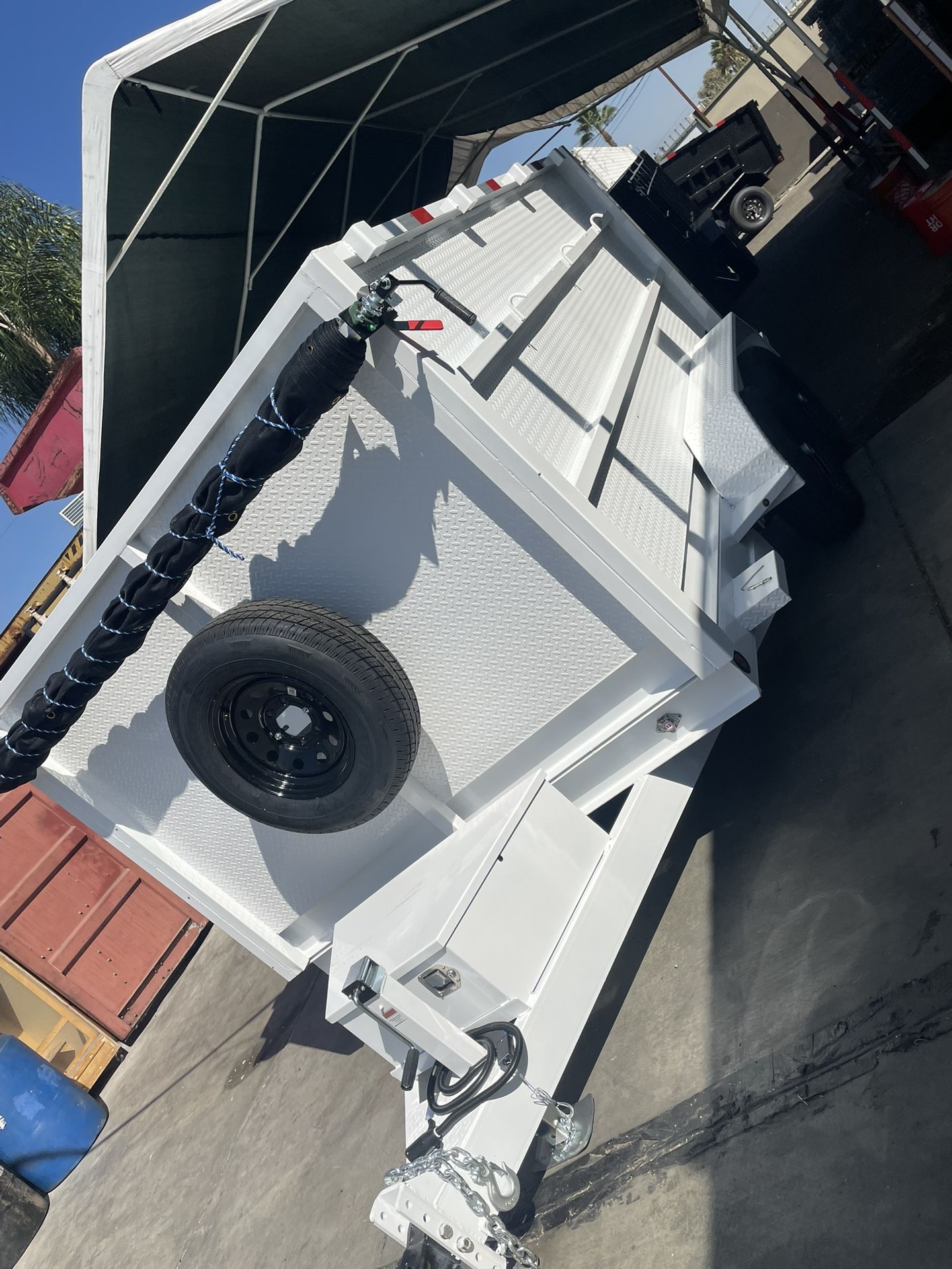 scissor Lift Dump Trailer In Stock 🤩✅