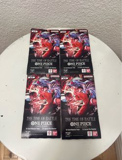One piece OP16 The Time of Battle Sleeved Booster Pack