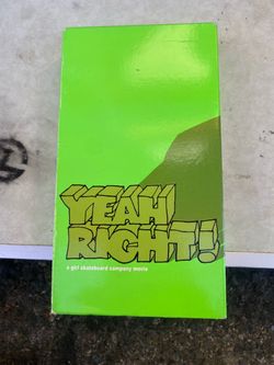 Yeah Right! Girl Skateboard Company VHS