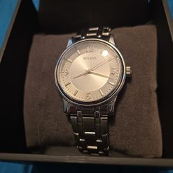 Bulova Corporate Exclusive Silver Tone Stainless Steel Men's Watch