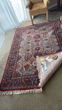 Persian wool area rug
