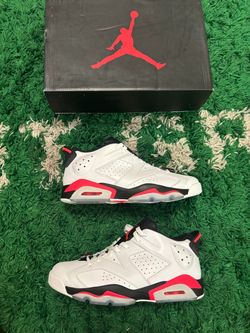 Jordan 6 Retro Low Infrared White
