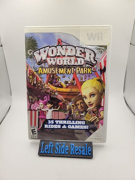 Wonder World Amusement Park ( Nintendo Wii ) - CIB -