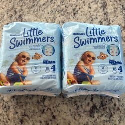 Huggies Little Swim Diapers Size 4 