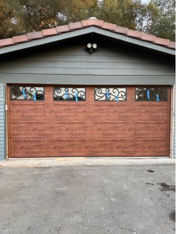 Garage door and springs