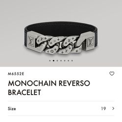 Louis Vuitton Bracelet Monochain Reverso Used Once Make Me An Offer 